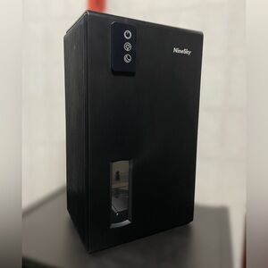 Ninesky Black Dehumidifier Model CT2 Compact, Portable, Great for Small Spaces